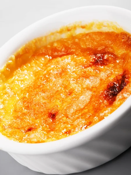 Creme Brulee, 1 portion — Stockfoto