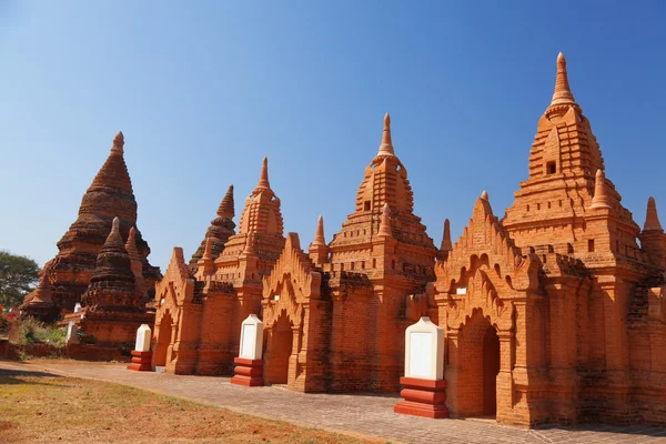 Pagode antice din Bagan, Myanmar — Fotografie, imagine de stoc