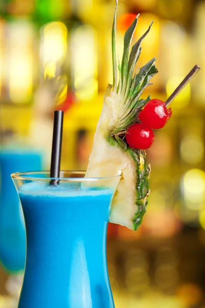 Cocktailkollektion - blau hawaiianisch — Stockfoto