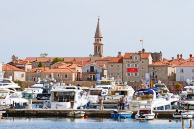 Karadağ 'ın Eski Budva Kasabası