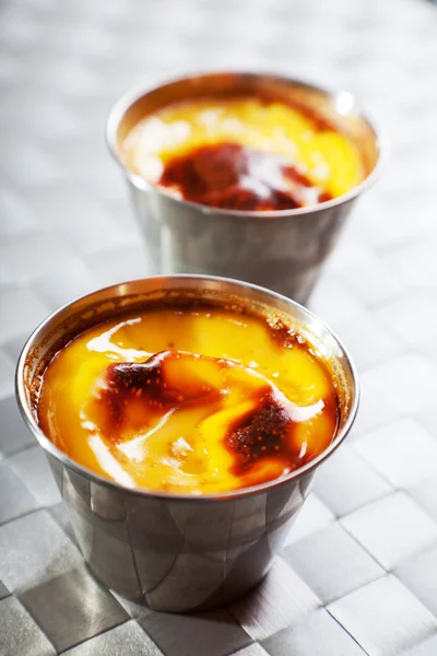 Domácí creme karamel — Stock fotografie