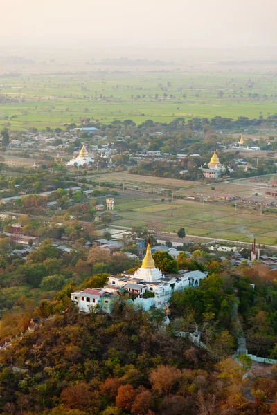 Vista da colina de mandalay — Fotografia de Stock