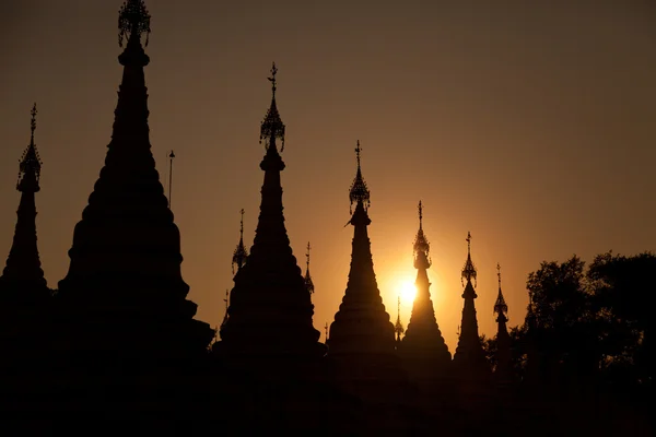 Pagoda de Kuthodaw, Myanmar — Foto de Stock