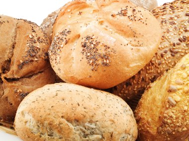 Fırında ekmek çeşitleri.