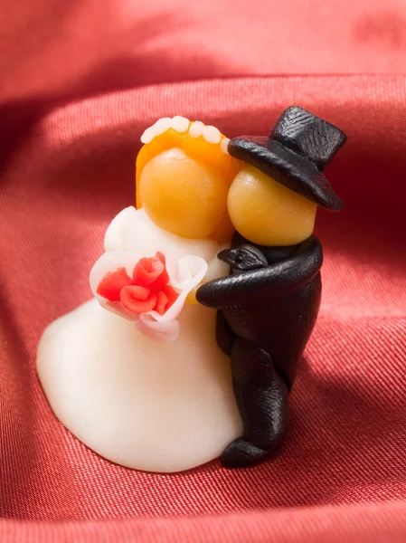 Figurinha de bolo de casamento — Fotografia de Stock