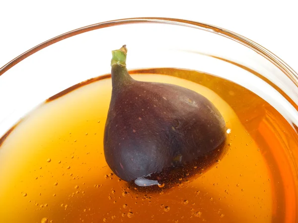 Fig y miel de primer plano —  Fotos de Stock