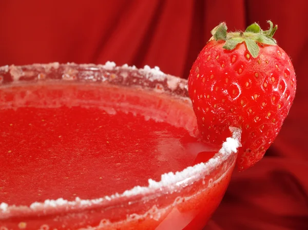 Strawberry Margarita Cocktail — Stock Photo, Image