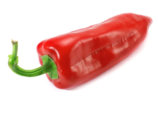 Paprika auf Weiß — Stockfoto