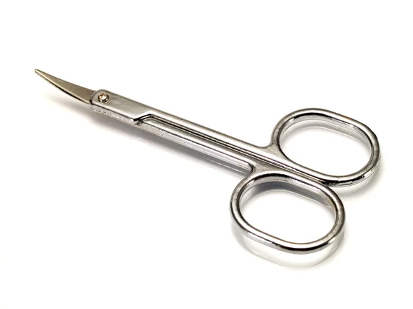 Nail Scissors isolated on white — Stock Photo, Image