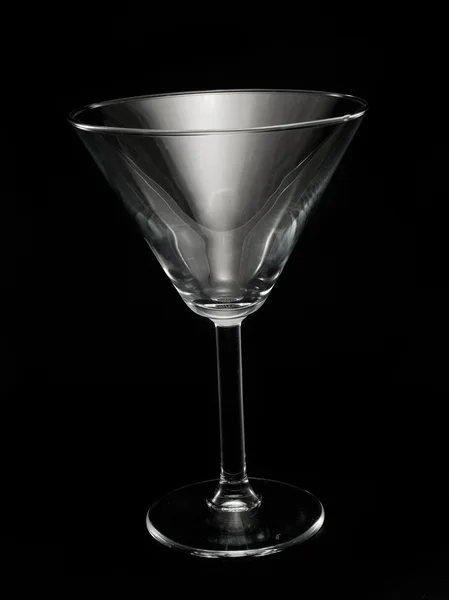 Leeg Martiniglas — Stockfoto