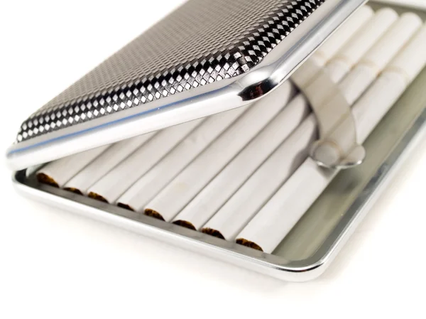 Cigarette Box on white — Stock Photo, Image