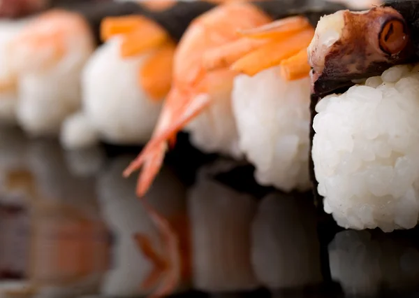 Primo piano sushi sano — Foto Stock