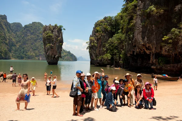 Isla James Bond, Tailandia — Foto de Stock