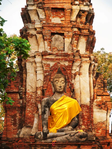 Wat Phra Mahathat, Ayuthaya — Foto Stock