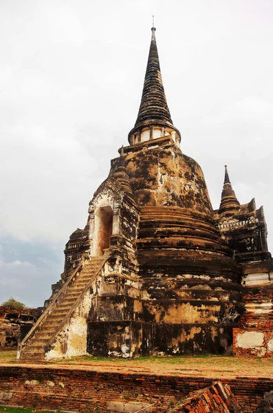 Wat Phra Si Sanphet, Ayuthaya — Foto de Stock