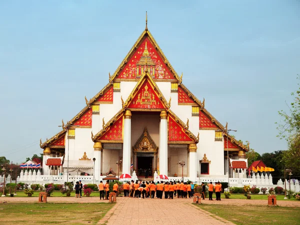 Wat Phra Si Sanphet, Ayuthaya — Foto de Stock