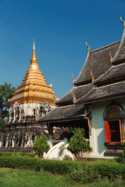 Wat chiang tempio uomo — Foto Stock