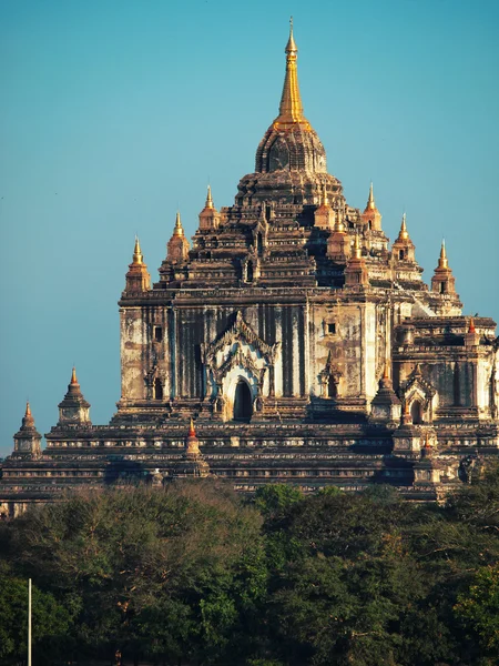 Antiguas pagodas en Bagan, Myanmar — Foto de Stock
