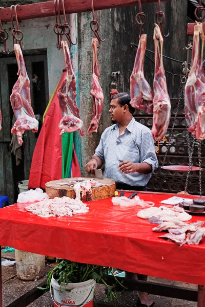 Straatmarkt in Yangon — Stockfoto