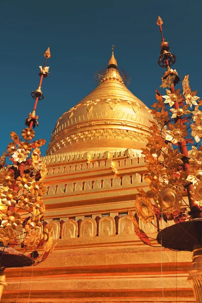 Shwezigon pagode, bagan — Stockfoto