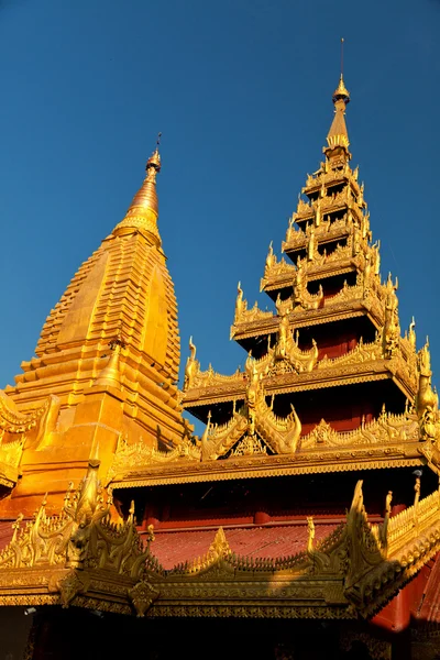 Shwezigon Pagoda, Bagan — Stok fotoğraf