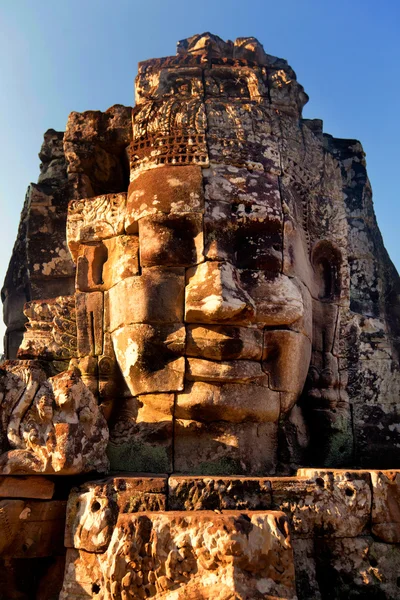 Angkor Wat Tapınağı Bayon — Stok fotoğraf