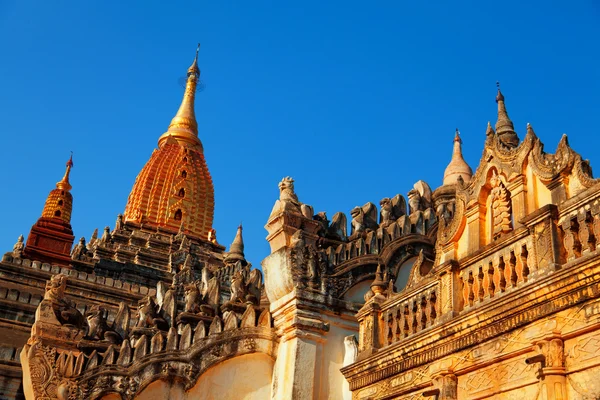 Chrám Ananda v Baganu, Myanmar — Stock fotografie