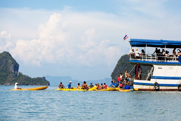 Kayak en Pang Nga Bay — Foto de Stock