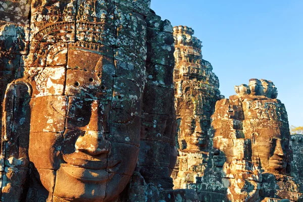 Tempio di Bayon ad Angkor Wat — Foto Stock