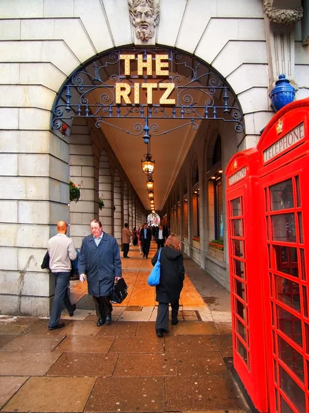 Ritz Hotel, Londyn — Zdjęcie stockowe