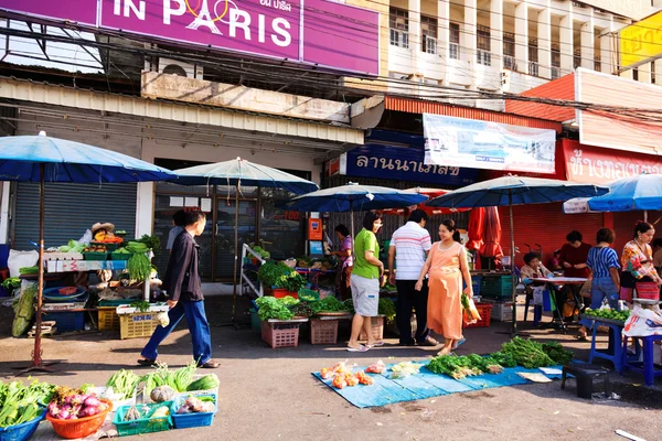 Mercado em Chiang Mai, Tailândia — Fotografia de Stock