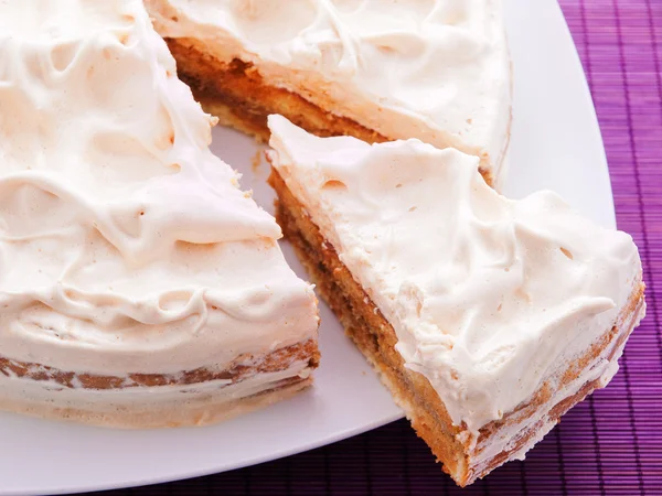 바닐라 설탕을 입 힘 케이크 — 스톡 사진