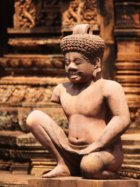 Kamboçyalı tapınak Banteay Srei