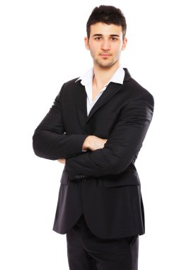 Genç düşünceli işadamı