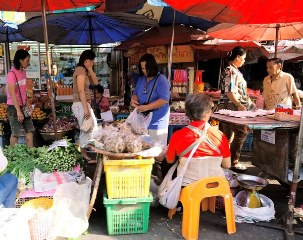 Mercado em Chiang Mai, Tailândia — Fotografia de Stock