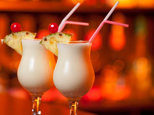 Cocktails Pina Colada — Stockfoto