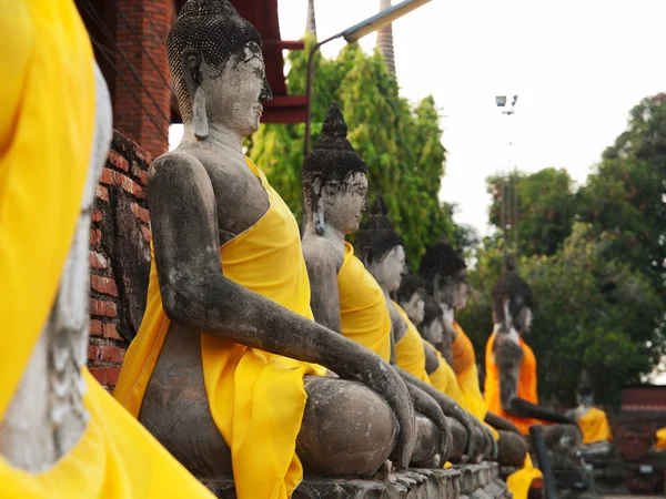 Wat Yai Chaimongkhon, Ayutthaya — Foto Stock