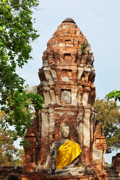 Wat Phra Mahathat, Ayuthaya —  Fotos de Stock