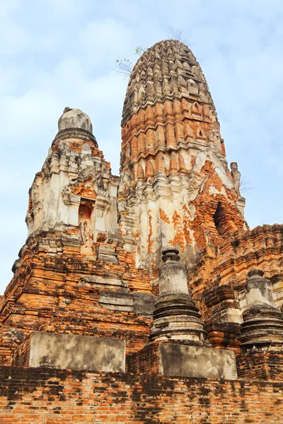 大城府 wat chaiwattanaram — 图库照片