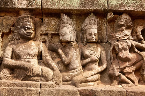 Terraza del Rey Leproso, Angkor Wat — Foto de Stock