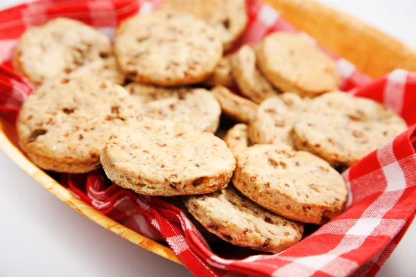 Biscoitos caseiros saborosos — Fotografia de Stock