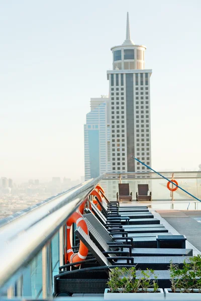 Vista del horizonte de Dubai — Foto de Stock