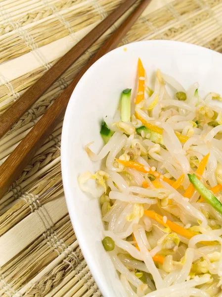 Salada de soja chinesa — Fotografia de Stock