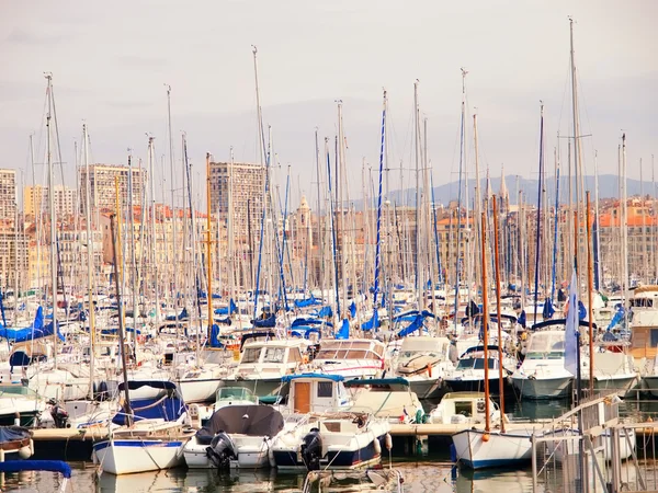 Yachthafen in Marseille — Stockfoto