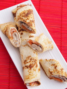 Peynirli somon tamamladı