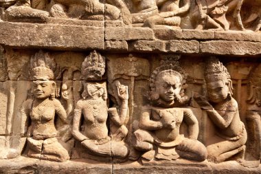 Teras cüzzamlı Kral, Angkor Wat