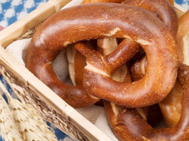 Simit yemek arka plan üzerinde