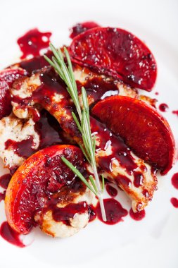 portakal soslu kızılcık