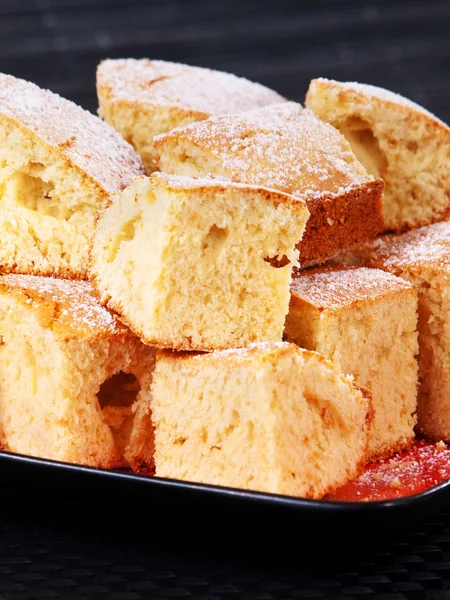 Söt orange cake — Stockfoto