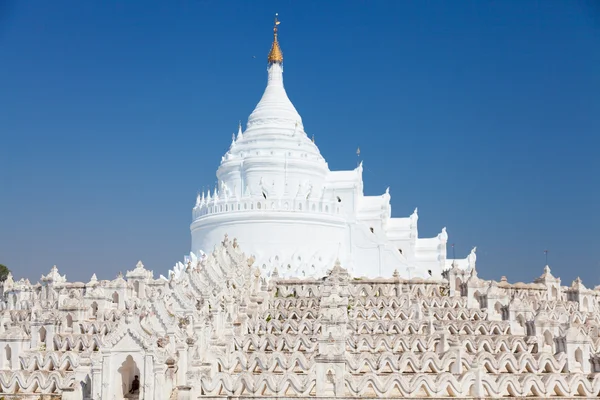 Hsinbyume pagoda, Mingun, Myanmar — Zdjęcie stockowe